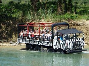 Samana Safari Tour and Excursion at Cheap Low Price with Raymond & Gregory Tours. Safari Truck Adventure Tour on lush Samana Peninsula... 